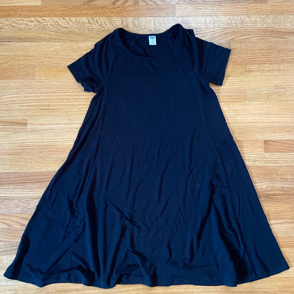 Old Navy Black A-Line Dress
